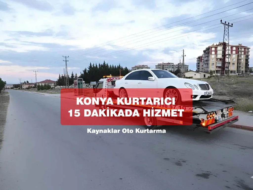 Konya Kurtarıcı 15 Dakikada Kesintisiz Hizmet
