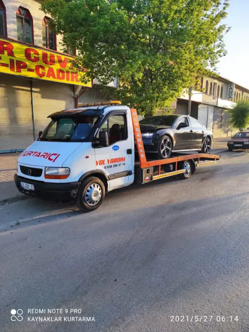 Oto kurtarma ve çekici hizmeti