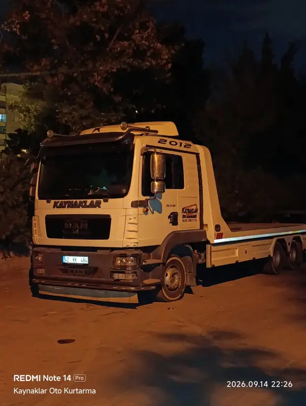Oto kurtarma ve çekici hizmeti
