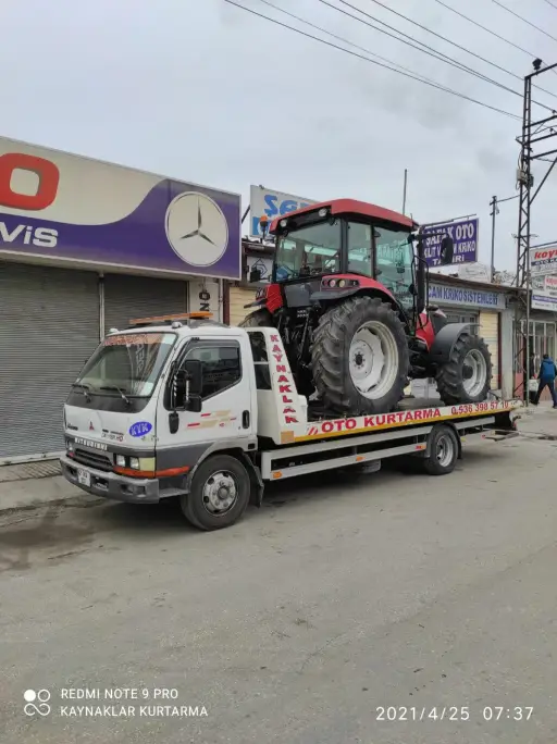 Oto kurtarma ve çekici hizmeti